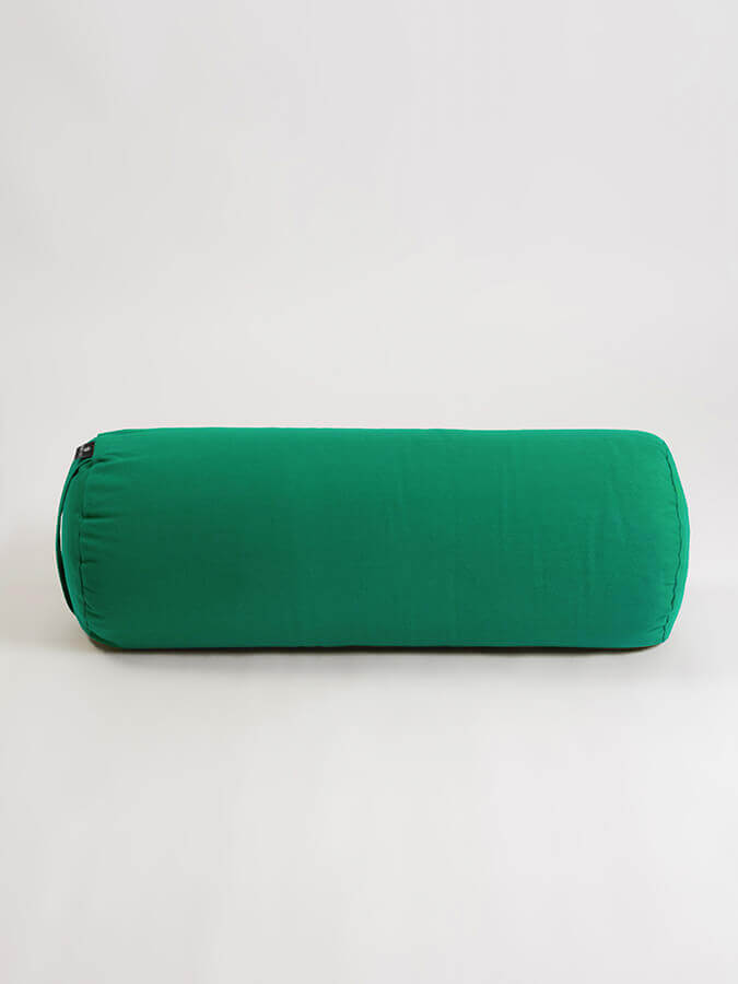Yoga Studio Organic Cotton Buckwheat Lotus Meditation Bolster Cushion - mezetto Shopify Collective Yoga Studio Store