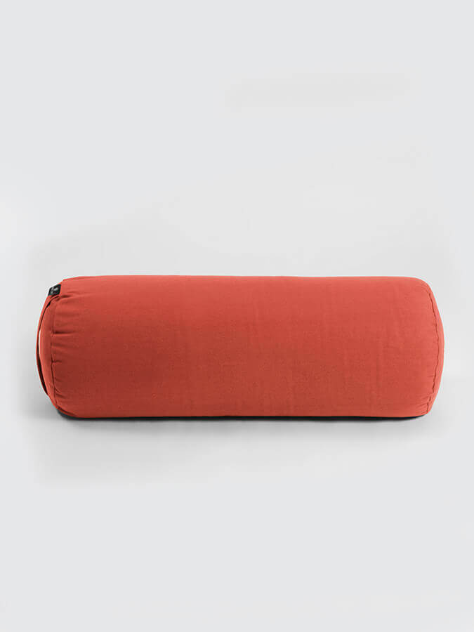 Yoga Studio Organic Cotton Buckwheat Lotus Meditation Bolster Cushion - mezetto Shopify Collective Yoga Studio Store