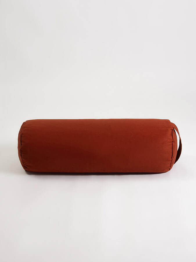Yoga Studio Organic Cotton Buckwheat Lotus Meditation Bolster Cushion - mezetto Shopify Collective Yoga Studio Store