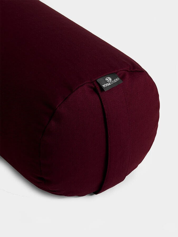 Yoga Studio Organic Cotton Buckwheat Lotus Meditation Bolster Cushion - mezetto Shopify Collective Yoga Studio Store