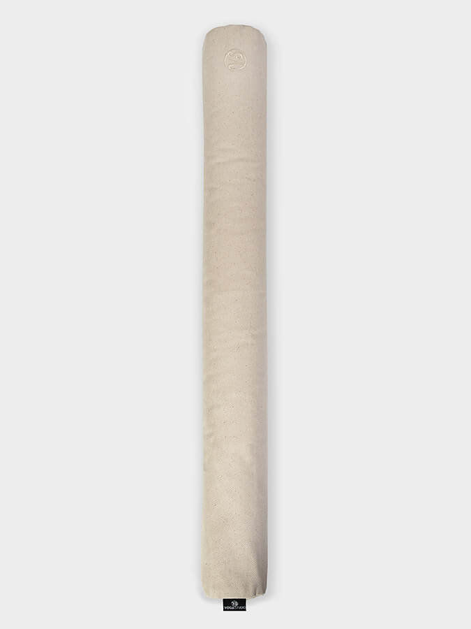 Yoga Studio Organic Cotton Slim Spine Align Bolster - mezetto Shopify Collective Yoga Studio Store