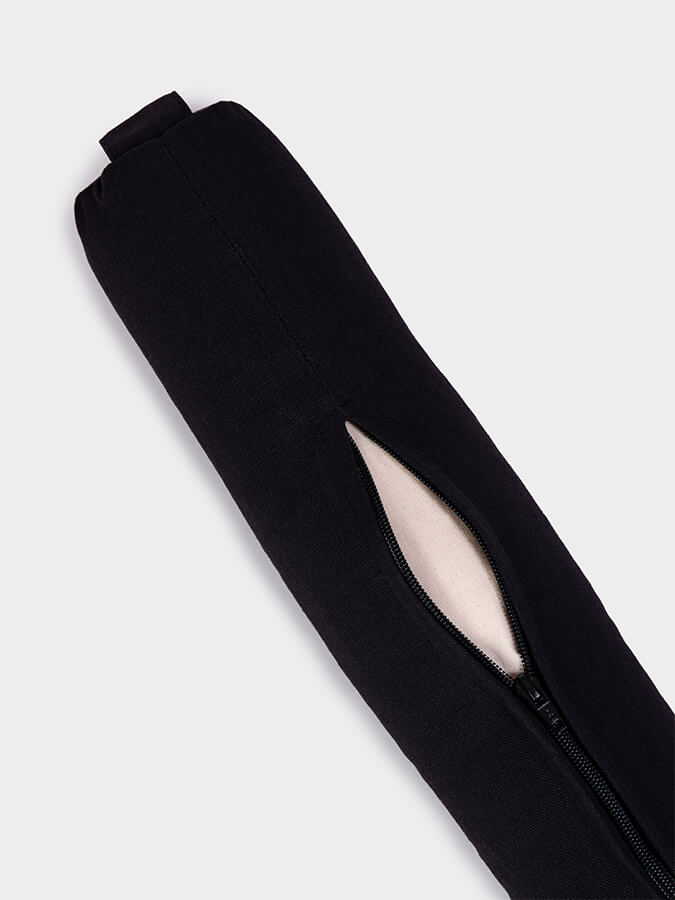 Yoga Studio Organic Cotton Slim Spine Align Bolster - mezetto Shopify Collective Yoga Studio Store