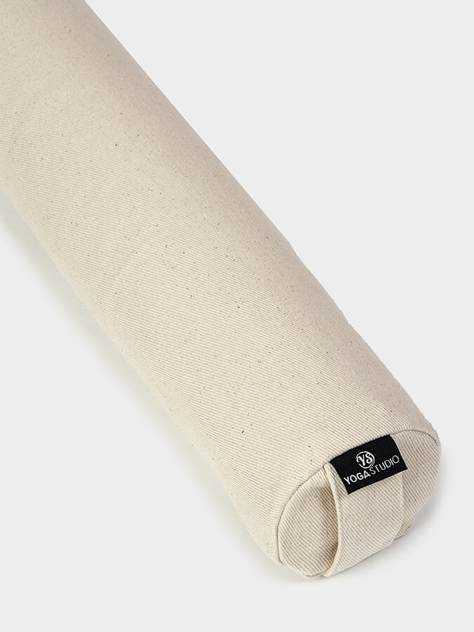 Yoga Studio Organic Cotton Slim Spine Align Bolster - mezetto Shopify Collective Yoga Studio Store