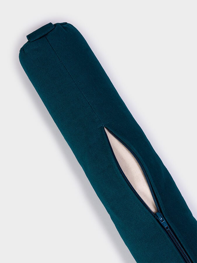 Yoga Studio Organic Cotton Slim Spine Align Bolster - mezetto Shopify Collective Yoga Studio Store