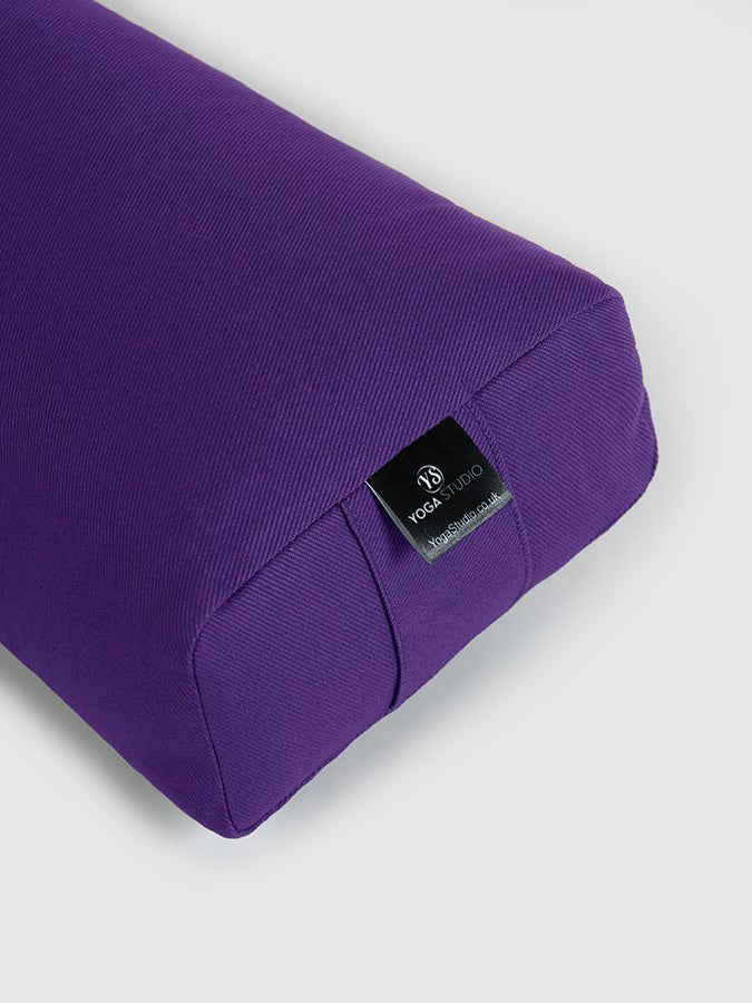 Yoga Studio Pranayama Buckwheat Meditation Bolster Cushion - mezetto Shopify Collective Yoga Studio Store