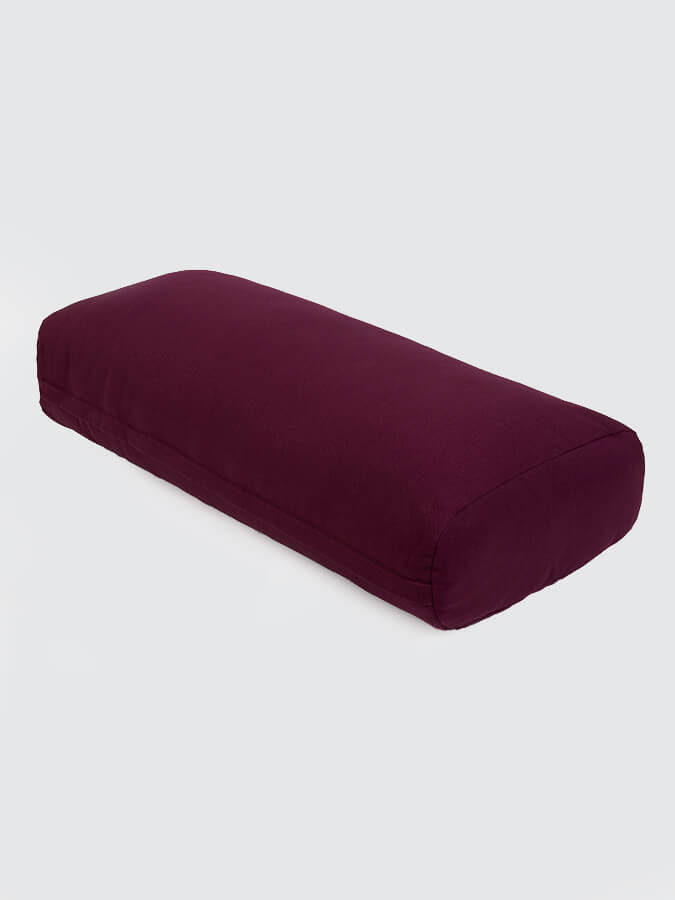 Yoga Studio Rectangular Lightweight Meditation Bolster Cushion - mezetto Shopify Collective Yoga Studio Store