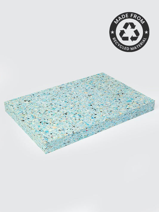 Yoga Studio Recycled Chip Foam Extra Large Pad Block (60 x 40 x 5cm) - mezetto Shopify Collective Yoga Studio Store