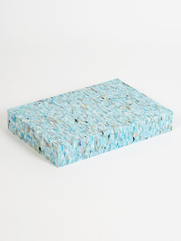 Yoga Studio Recycled Chip Foam Full Yoga Block (30 x 20 x 5cm) - mezetto Shopify Collective Yoga Studio Store