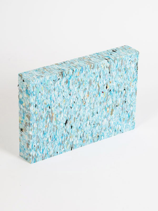 Yoga Studio Recycled Chip Foam Full Yoga Block (30 x 20 x 5cm) - mezetto Shopify Collective Yoga Studio Store