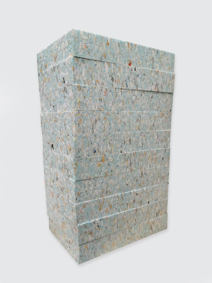 Yoga Studio Recycled Chip Foam Full Yoga Blocks (10 Pack) - mezetto Shopify Collective Yoga Studio Store