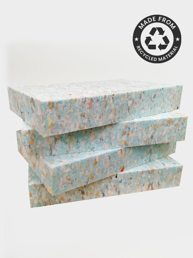 Yoga Studio Recycled Chip Foam Full Yoga Blocks (4 Pack) - mezetto Shopify Collective Yoga Studio Store