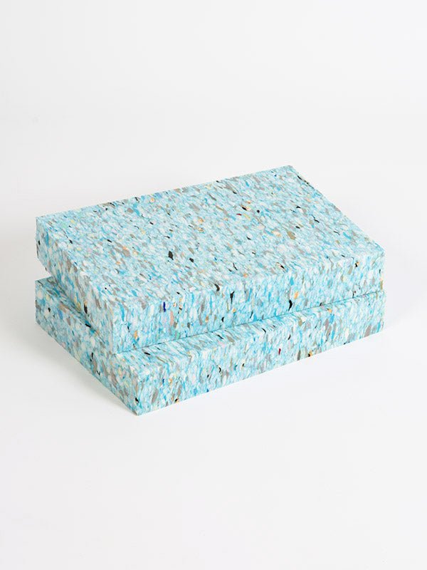 Yoga Studio Recycled Chip Foam Full Yoga Blocks (Twin Pack) - mezetto Shopify Collective Yoga Studio Store