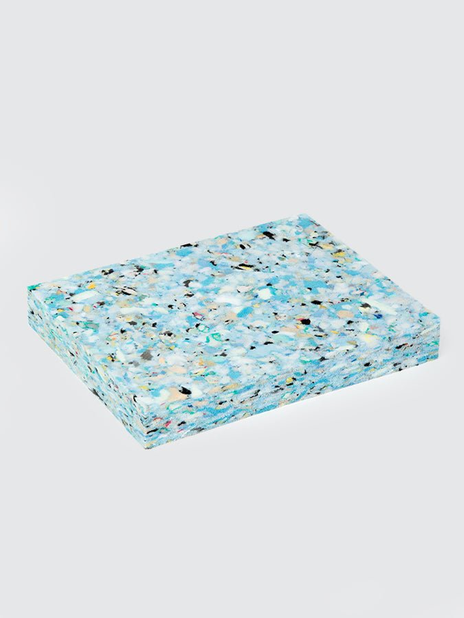 Yoga Studio Recycled Chip Foam Pilates Head Block (20 x 15 x 2.5cm) - mezetto Shopify Collective Yoga Studio Store