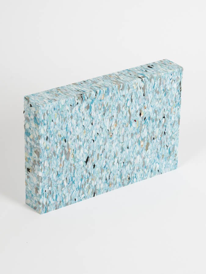 Yoga Studio Recycled Chip Foam Yoga Block (40 x 30 x 5cm) - mezetto Shopify Collective Yoga Studio Store