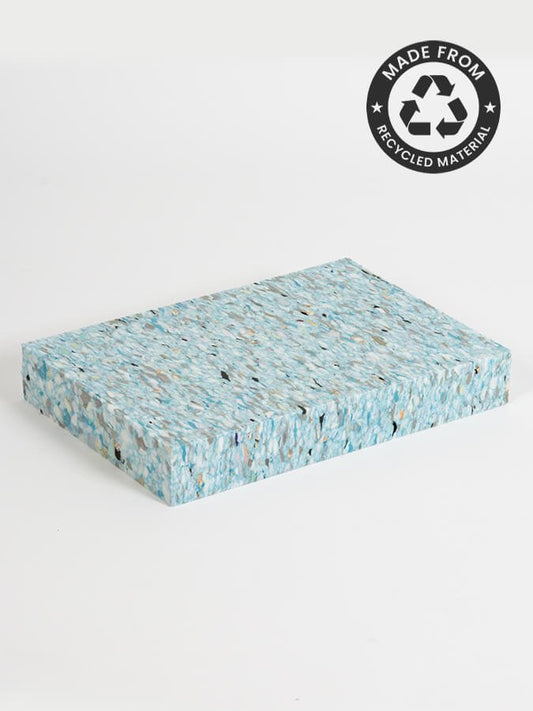 Yoga Studio Recycled Chip Foam Yoga Block (40 x 30 x 5cm) - mezetto Shopify Collective Yoga Studio Store