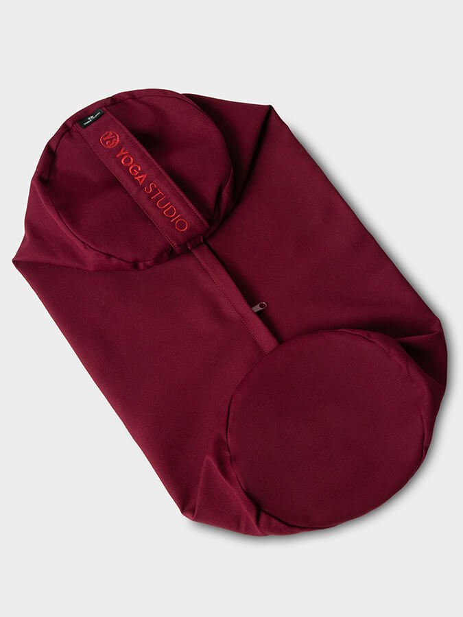 Yoga Studio Replacement Round Bolster Outer Cushion Cover - mezetto Shopify Collective Yoga Studio Store