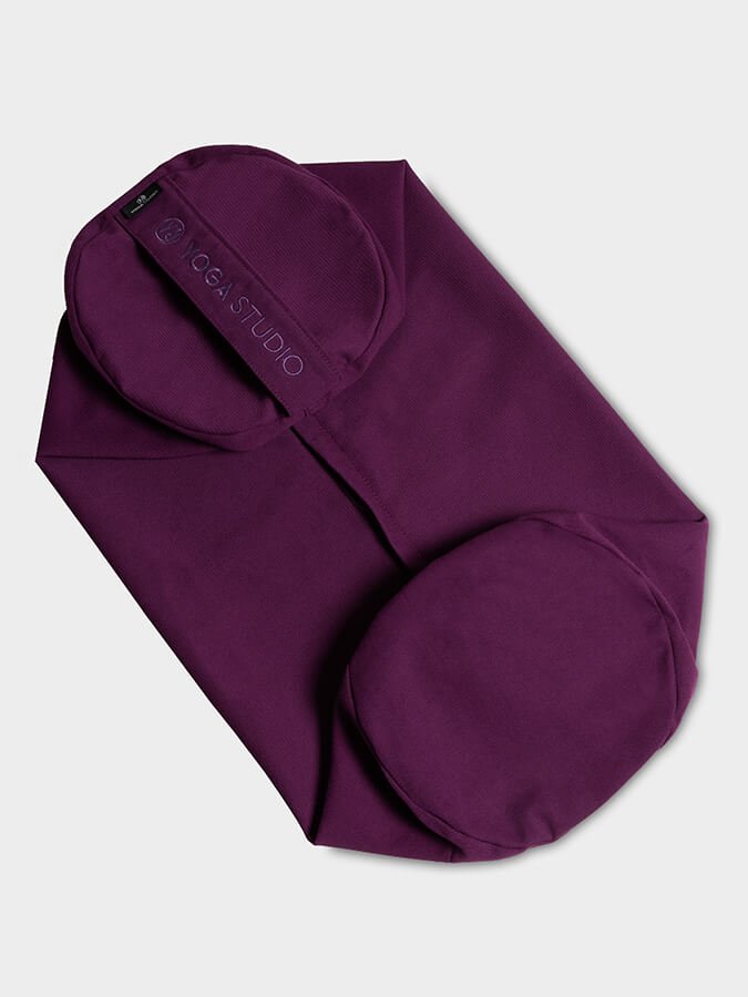 Yoga Studio Replacement Round Bolster Outer Cushion Cover - mezetto Shopify Collective Yoga Studio Store