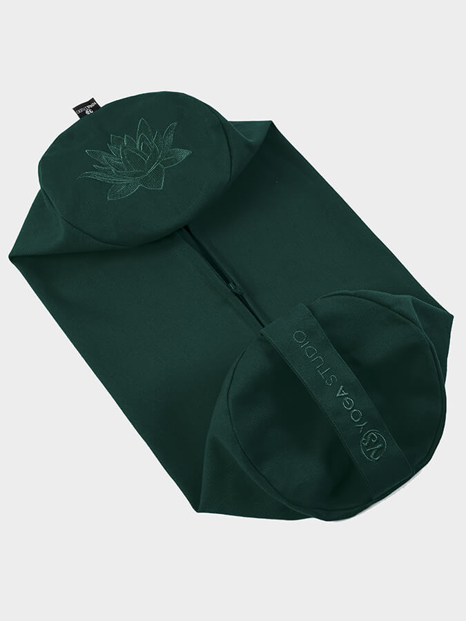 Yoga Studio Replacement Round Lotus Bolster Outer Cushion Cover - mezetto Shopify Collective Yoga Studio Store