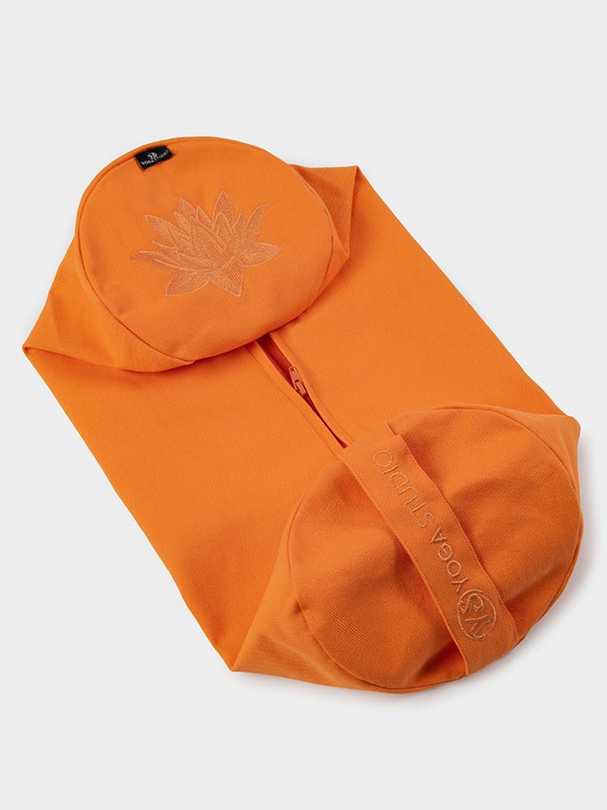 Yoga Studio Replacement Round Lotus Bolster Outer Cushion Cover - mezetto Shopify Collective Yoga Studio Store