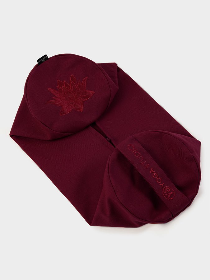 Yoga Studio Replacement Round Lotus Bolster Outer Cushion Cover - mezetto Shopify Collective Yoga Studio Store