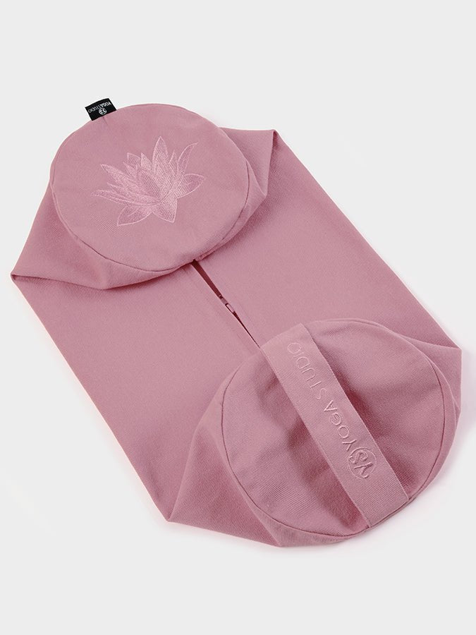 Yoga Studio Replacement Round Lotus Bolster Outer Cushion Cover - mezetto Shopify Collective Yoga Studio Store