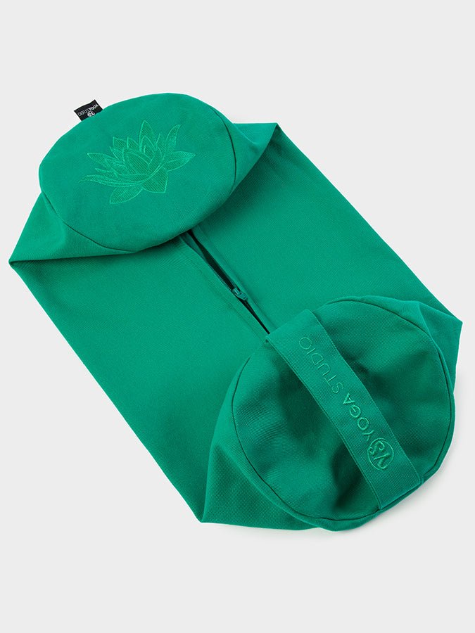 Yoga Studio Replacement Round Lotus Bolster Outer Cushion Cover - mezetto Shopify Collective Yoga Studio Store