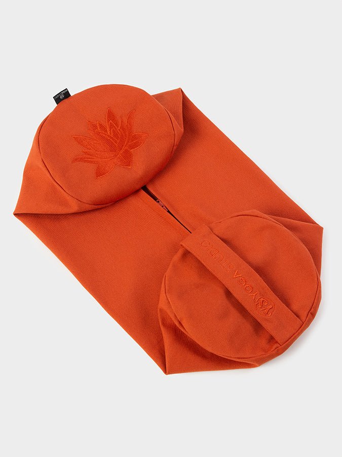 Yoga Studio Replacement Round Lotus Bolster Outer Cushion Cover - mezetto Shopify Collective Yoga Studio Store