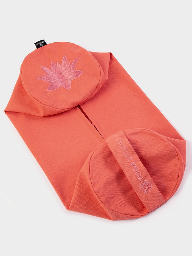 Yoga Studio Replacement Round Lotus Bolster Outer Cushion Cover - mezetto Shopify Collective Yoga Studio Store