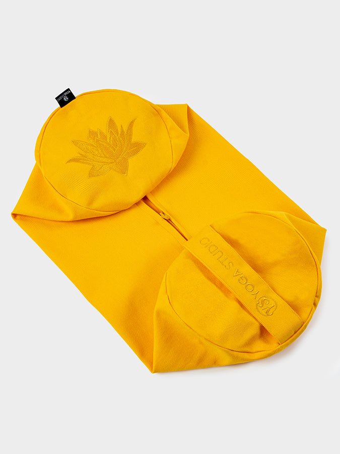 Yoga Studio Replacement Round Lotus Bolster Outer Cushion Cover - mezetto Shopify Collective Yoga Studio Store