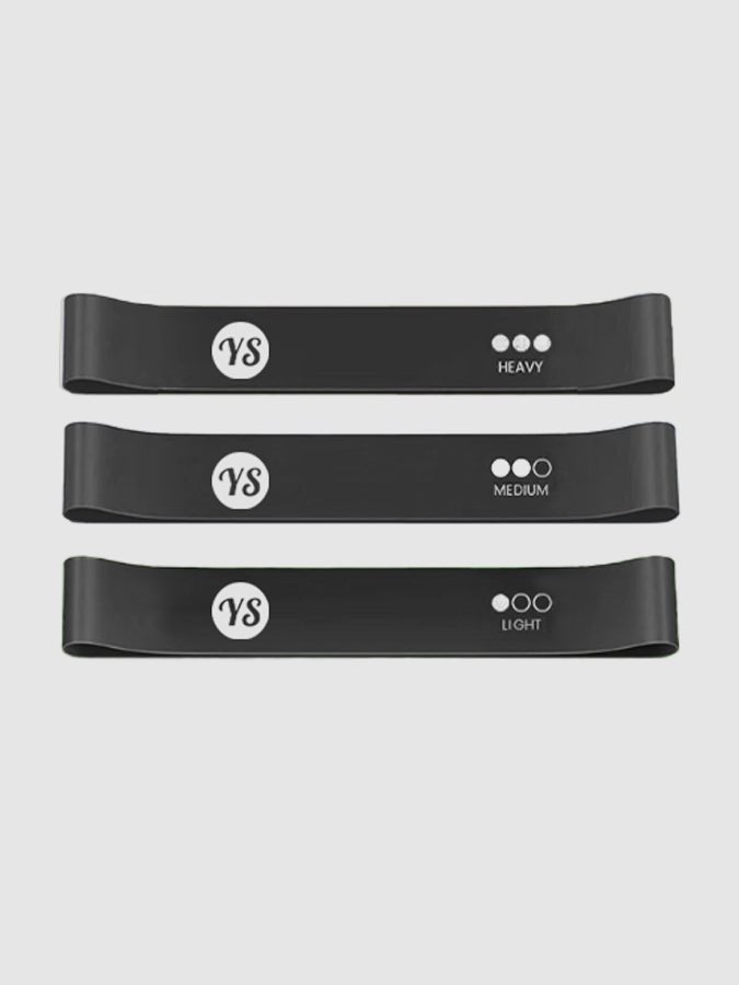 Yoga Studio Resistance Loop Bands - 3 Pack Inc Bag - mezetto Shopify Collective Yoga Studio Store