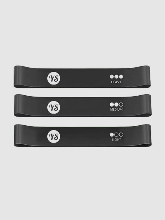 Yoga Studio Resistance Loop Bands - 3 Pack Inc Bag - mezetto Shopify Collective Yoga Studio Store