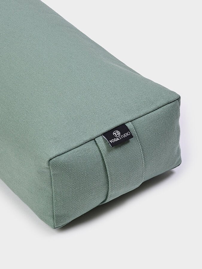 Yoga Studio Small Buckwheat Rectangular Bolster - mezetto Shopify Collective Yoga Studio Store