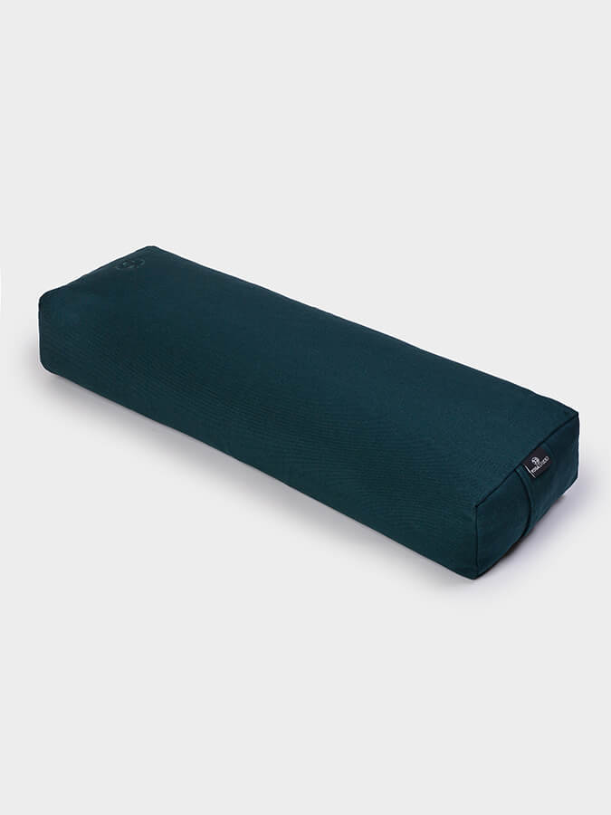 Yoga Studio Small Buckwheat Rectangular Bolster - mezetto Shopify Collective Yoga Studio Store
