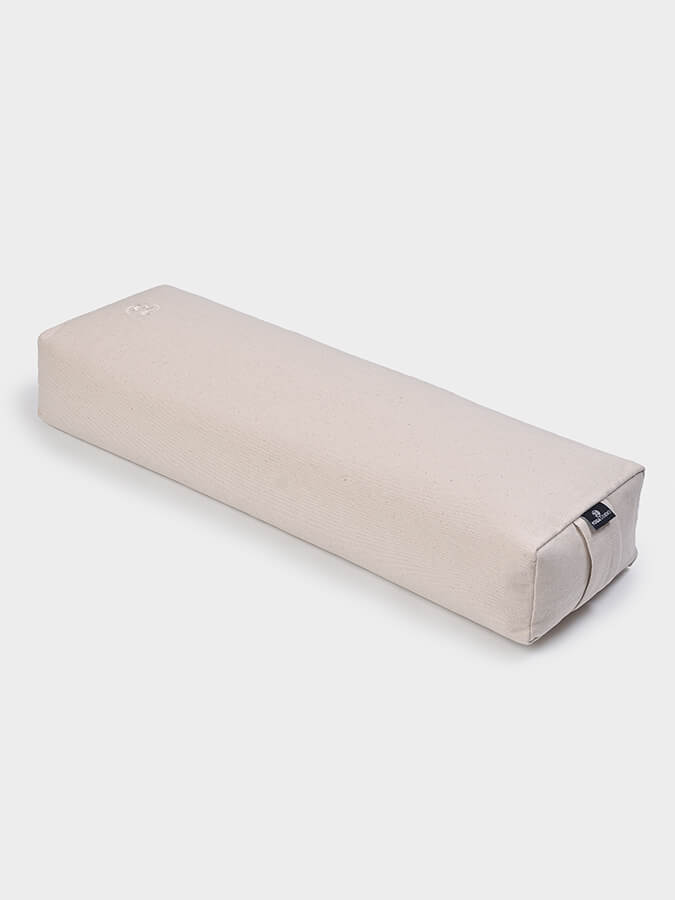 Yoga Studio Small Buckwheat Rectangular Bolster - mezetto Shopify Collective Yoga Studio Store