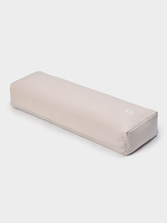Yoga Studio Small Buckwheat Rectangular Bolster - mezetto Shopify Collective Yoga Studio Store