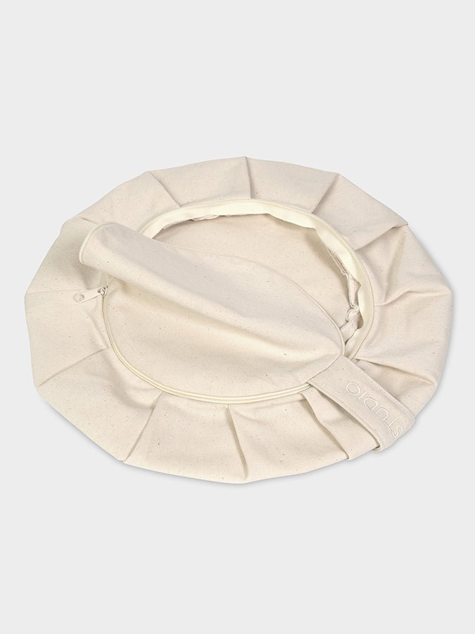 Yoga Studio Spare EU Round Cushion Cover - mezetto Shopify Collective Yoga Studio Store