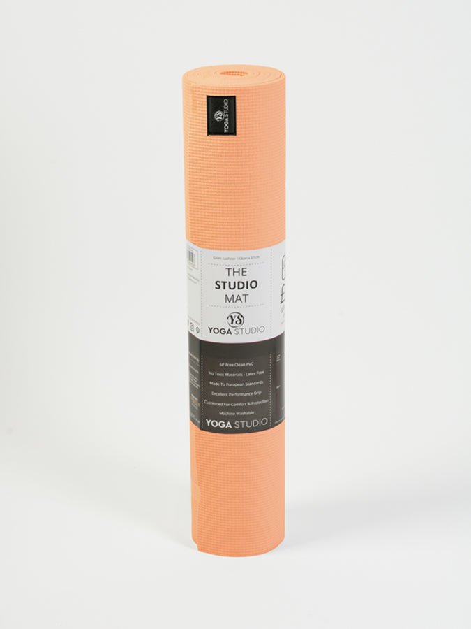 Yoga Studio Sticky Yoga Mat 6mm - mezetto Shopify Collective Yoga Studio Store