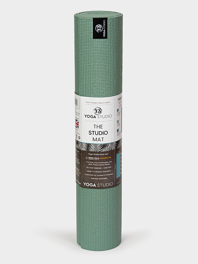 Yoga Studio Sticky Yoga Mat 6mm - mezetto Shopify Collective Yoga Studio Store
