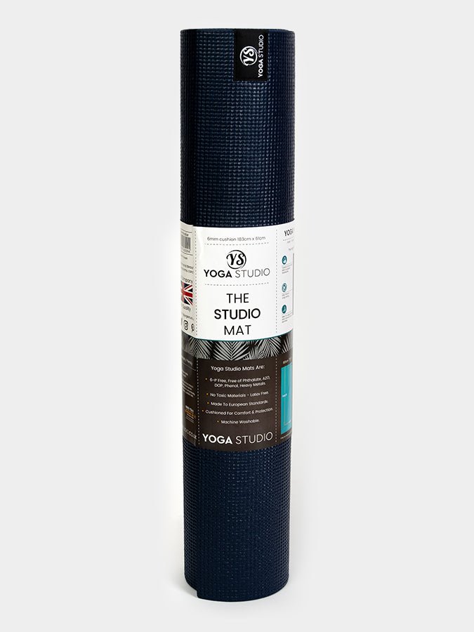 Yoga Studio Sticky Yoga Mat 6mm - mezetto Shopify Collective Yoga Studio Store