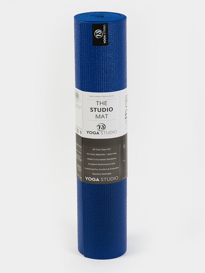 Yoga Studio Sticky Yoga Mat 6mm - mezetto Shopify Collective Yoga Studio Store