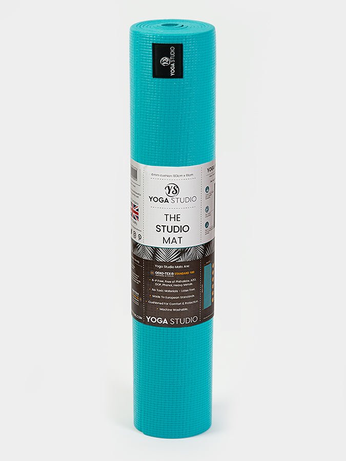 Yoga Studio Sticky Yoga Mat 6mm - mezetto Shopify Collective Yoga Studio Store