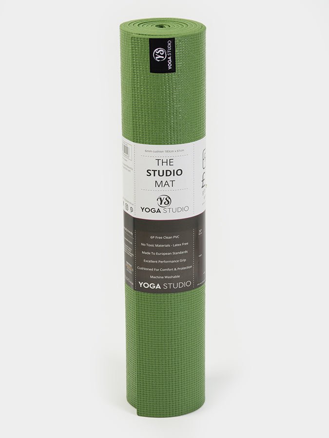 Yoga Studio Sticky Yoga Mat 6mm - mezetto Shopify Collective Yoga Studio Store