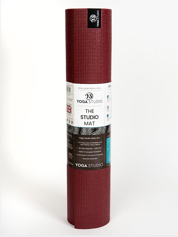 Yoga Studio Sticky Yoga Mat 6mm - mezetto Shopify Collective Yoga Studio Store