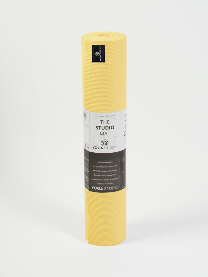 Yoga Studio Sticky Yoga Mat 6mm - mezetto Shopify Collective Yoga Studio Store