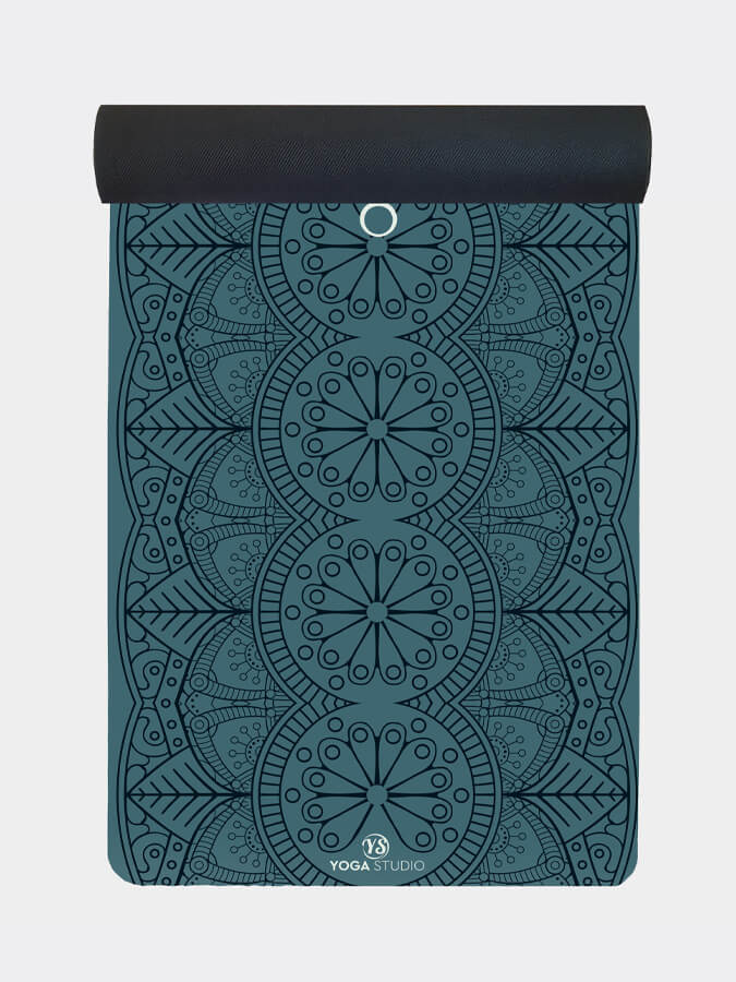Yoga Studio Vegan Suede Microfiber Yoga Mat 4mm - mezetto Shopify Collective Yoga Studio Store