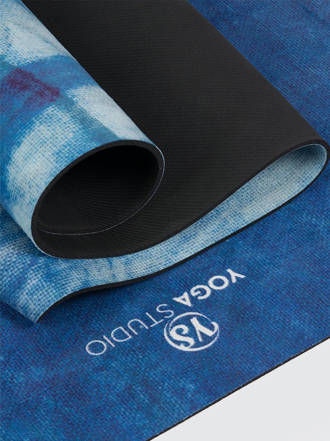 Yoga Studio Vegan Suede Microfiber Yoga Mat 4mm - mezetto Shopify Collective Yoga Studio Store