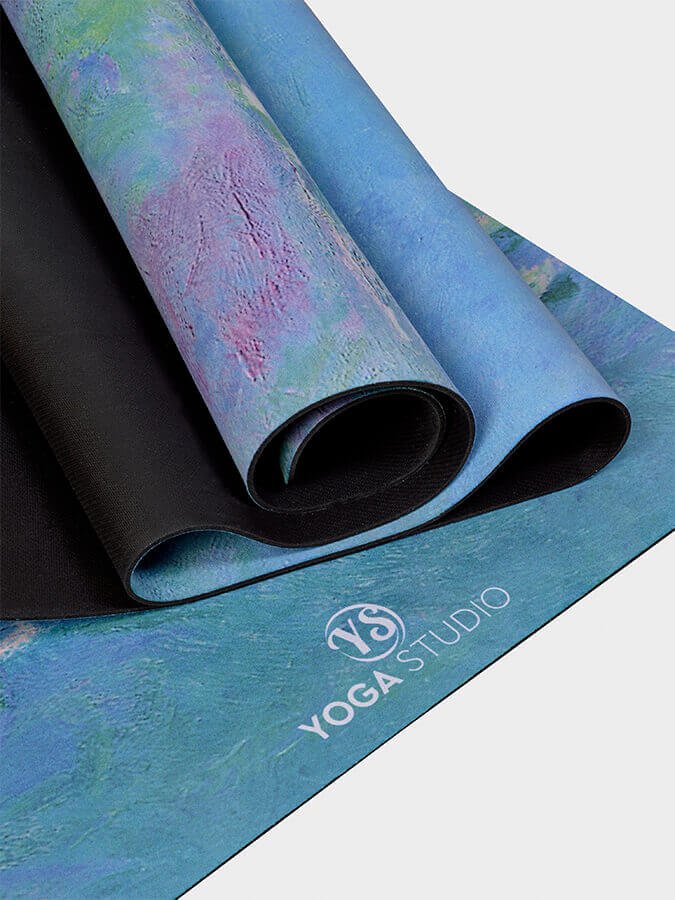 Yoga Studio Vegan Suede Microfiber Yoga Mat 4mm - mezetto Shopify Collective Yoga Studio Store