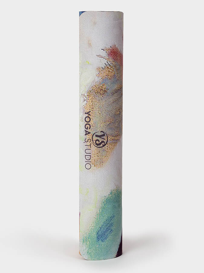 Yoga Studio Vegan Suede Microfiber Yoga Mat 4mm - mezetto Shopify Collective Yoga Studio Store