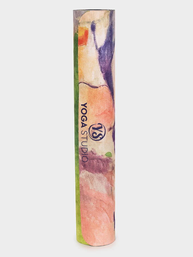 Yoga Studio Vegan Suede Microfiber Yoga Mat 4mm - mezetto Shopify Collective Yoga Studio Store