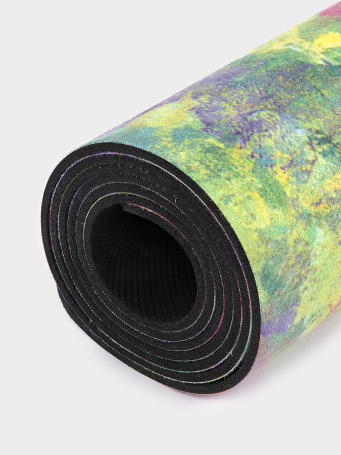 Yoga Studio Vegan Suede Microfiber Yoga Mat 4mm - mezetto Shopify Collective Yoga Studio Store